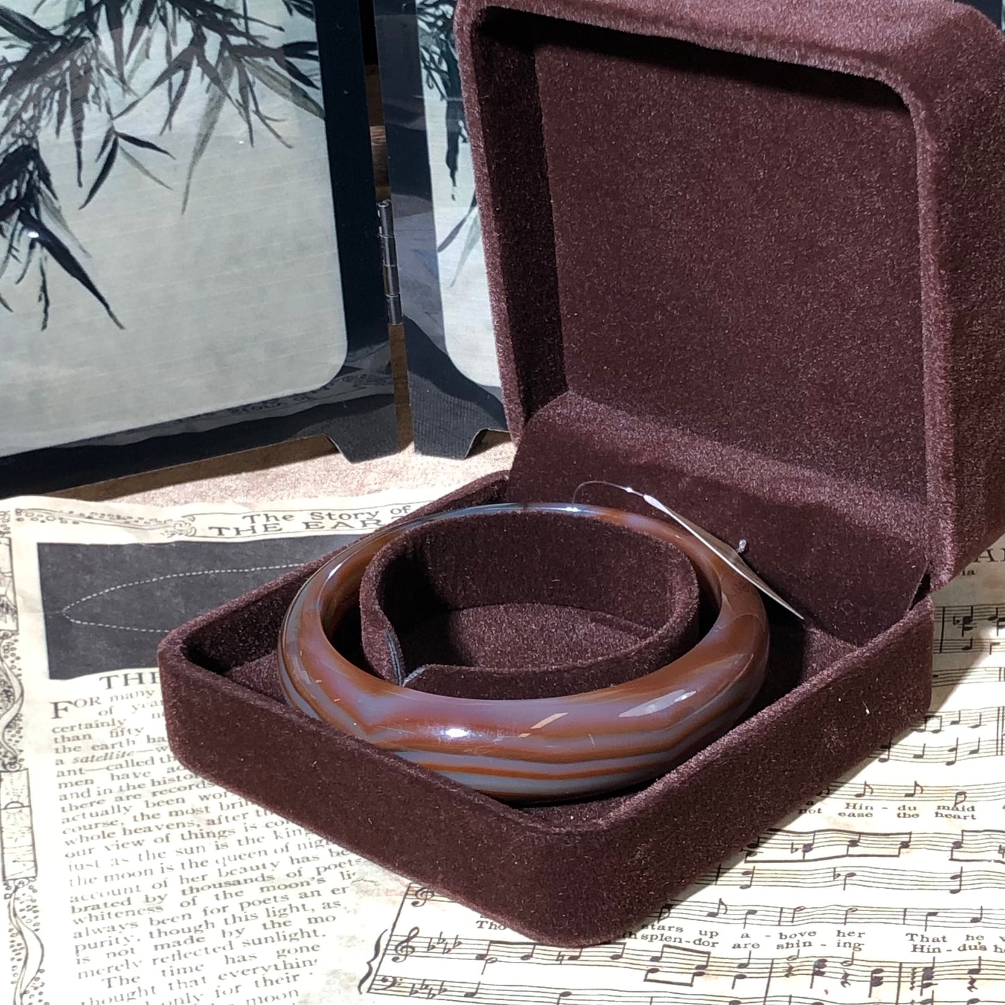 Natural high-quality agate bracelet