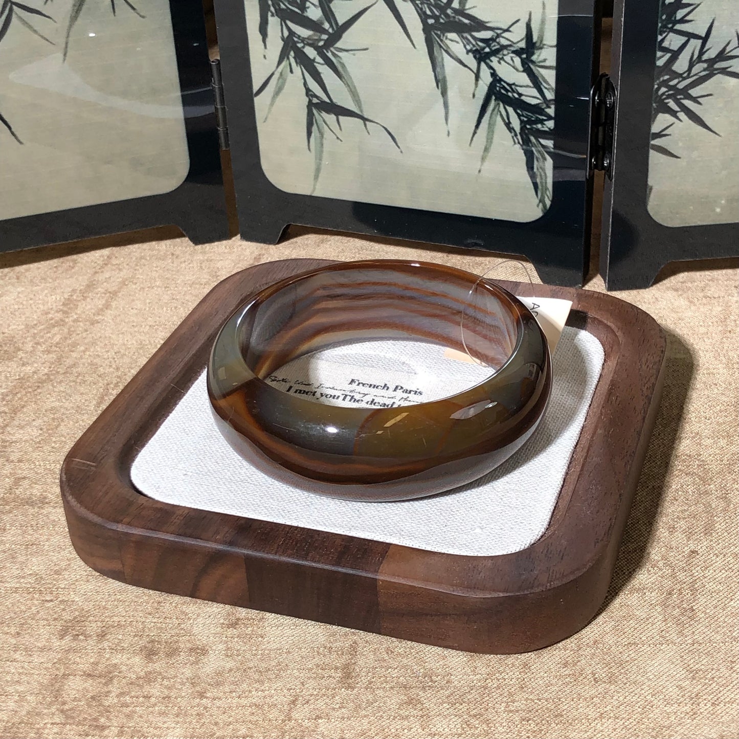 Natural high-quality agate bracelet