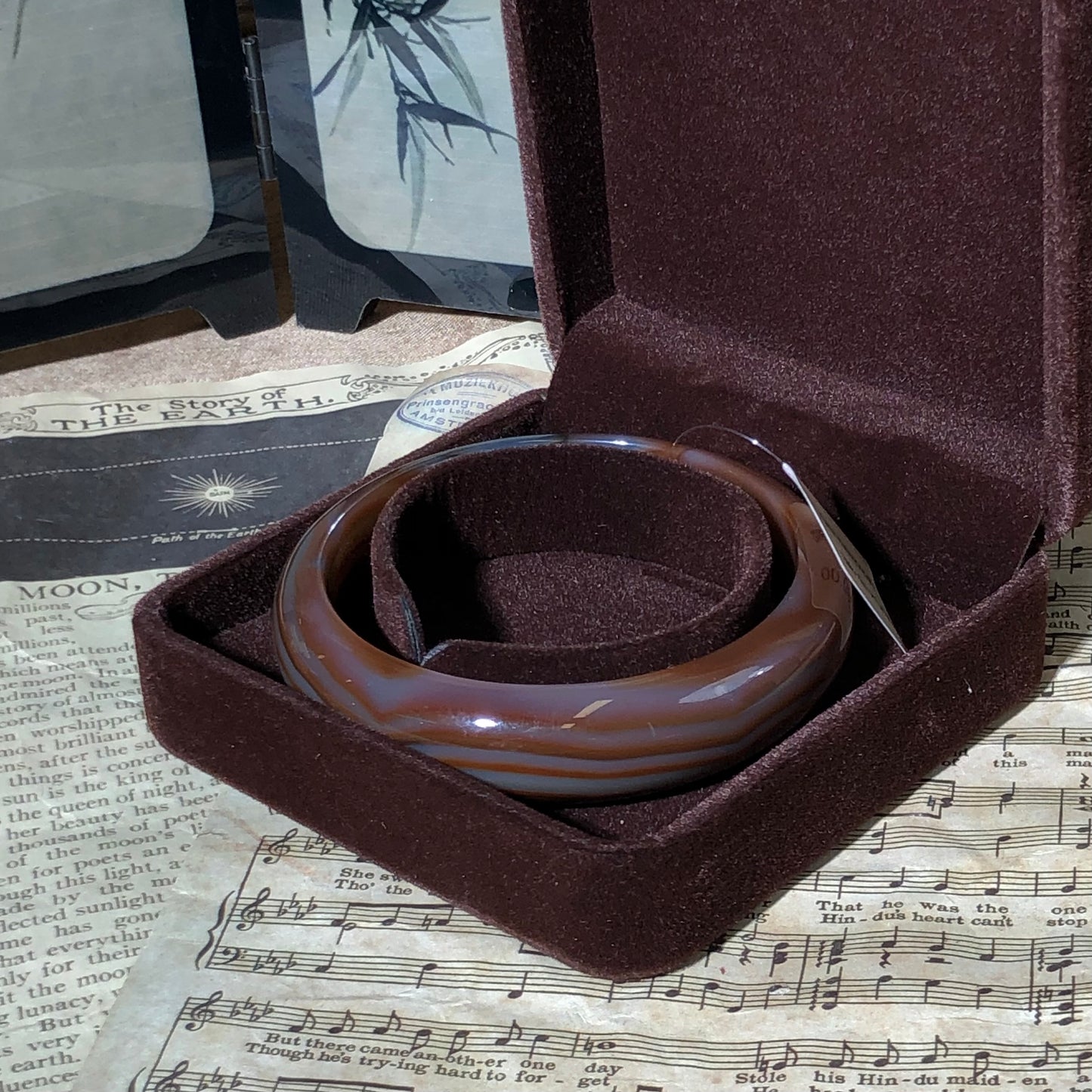 Natural high-quality agate bracelet